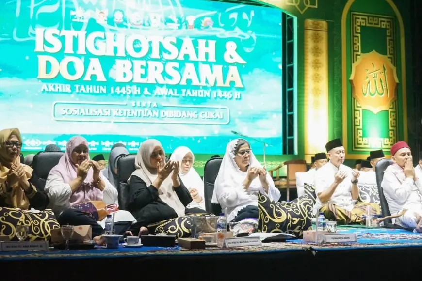 Pj Wali Kota Kediri Ikuti Doa Bersama Sambut Tahun Baru Islam H