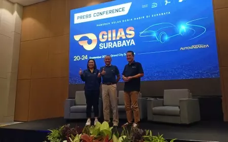 GIIAS Surabaya 2023 Ramai Peserta, Pertumbuhan Industri Otomotif Jatim Dianggap Penting.