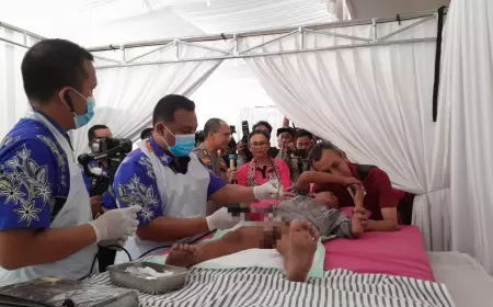 Istri Kapolri Kunjungi Banyuwangi, Tinjau Khitanan Massal Hingga Peresmian Sumur Bor di Daerah Rawan Kekeringan