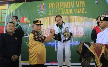 Hari ke-4 Porprov VIII Jatim 2023, Kabupaten Mojokerto Rebut 3 Medali Emas