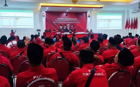 Rakor Tingkat Daerah Digenjot, PDI Perjuangan Optimistis Menuju Kemenangan