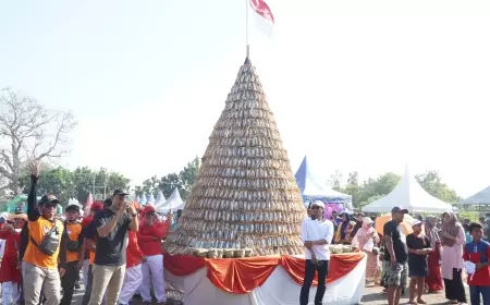 Brondong, Daerah  Penghasil Ikan Kawasan Pantura Lamongan Gelar Festival Pindang Megilan