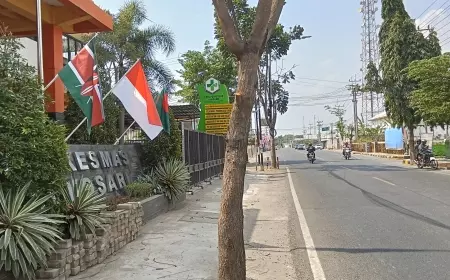 Sambut Kedatangan Tamu Luar Negeri, Pemkot Madiun Cat Ulang Tugu Pendekar