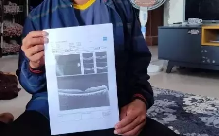 Tragis! Siswi SD di Gresik Alami Buta Permanen Ditusuk Sunduk Cilok