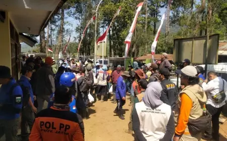 Kebakaran Gunung Arjuno Berangsur Membaik Status Tanggap Darurat Dicabut