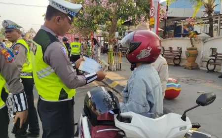 Operasi Zebra Semeru 2023, Satlantas Polres Madiun Kota Catat Ribuan Pelanggar