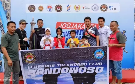 Atlet Leopards Taekwondo Club Persembahkan 7 Medali untuk Bondowoso