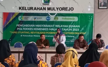 Polkesma Ikut Berpartisipasi Turunkan Stunting dan Deteksi Dini PTM di Kelurahan Mulyorejo