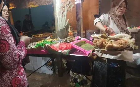 Ada Jajanan Tradisional dan Modern di Festival Kampung Cempluk ke-13, Kades Kalisongo: Kami Terus Berbenah