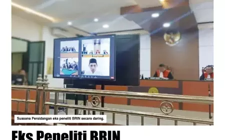 Eks Peneliti BRIN Dihukum Ringan, Ini Alasan Hakim