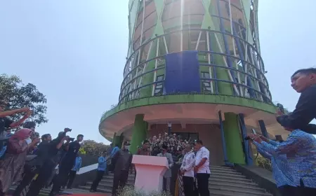 Penuhi Kebutuhan Masyarakat, Wali Kota Malang Launching Tower Tugu Tirta