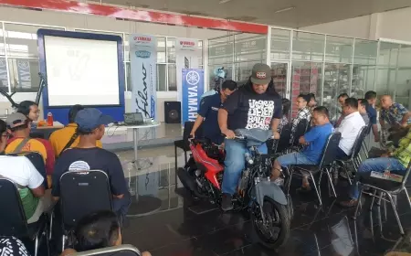 Fenomena Rangka Patah, Yamaha Blak-blakan Uji Kualitas Produk di Hadapan Warga Banyuwangi