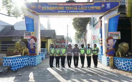 Kelurahan Adirejo Kepanjen Jadi Pilot Project Kampung Tertib Kabupaten Malang