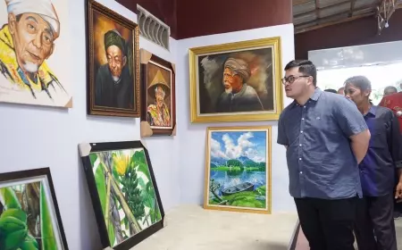 Mas Dhito Berharap Kampung Lukis Ruslan Cetak Pelukis-pelukis Hebat