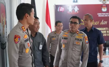 Menjelang Pemilu 2024 Polresta dan KPU Kota Batu Kolaborasi Ciptakan Rasa Damai