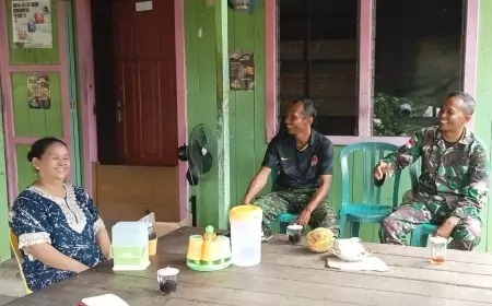 Satgas TMMD Wajib Jalin Komunikasi Sosial Dengan Warga Walaupun Dalam Kondisi Istirahat