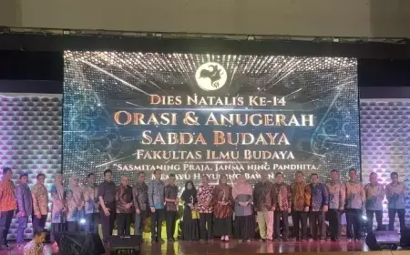 Peringati HUT ke-14, FIB UB Gelar Anugerah Sabda Budaya 2023