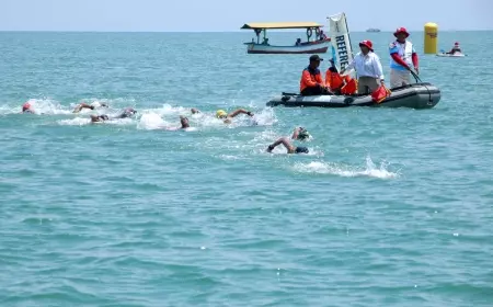 Pantura Lamongan Jadi Ajang Kejuaraan Nasional Renang Perairan Terbuka 2023