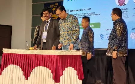 Ramaikan ICWRDEP 100 Pemakalah Jawab Tantangan Pengelolaan Air