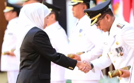 Lantik Pj Bupati Bondowoso, Begini Pesan Gubernur Jatim