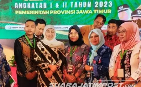 Program Peningkatan SDM Kepala Desa Regional Jatim, Kabupaten Jember Kirim 4 Delegasi
