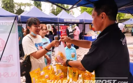 Pasar Murah Pengendalian Inflasi, 34 Stand Sembako UMKM Ludes Diborong Masyarakat Jember