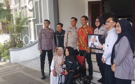 Rentan Jadi Korban Kriminalitas, Polresta Malang Komitmen Lindungi Masyarakat Difabel