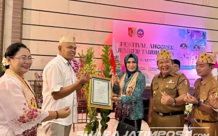 Gelaran JFC Usai, Bupati Jember Lanjutkan Buka Festival Anggrek 