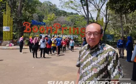 Kadinkes Kabupaten Malang Ajak 400 Kader Posyandu Wisata di Boonpring