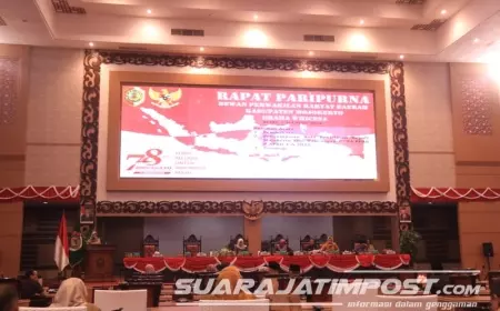 Rapat Paripurna DPRD Kabupaten Mojokerto Bahas Rancangan KUA PPAS P-APBD 2023