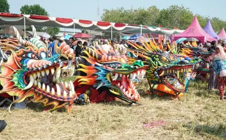 Lamongan Gelar Festival Layang-Layang Naga Tingkat Provinsi 