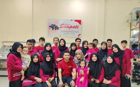 Konveksi Simpati, Dari Tailor Sederhana Hingga Mengejar Industri Garmen