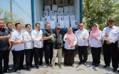 5,5 Ton Kulit Ikan Hiu dan Pari Asal Gresik Diekspor ke Hongkong