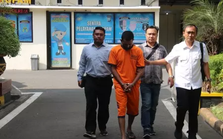 Polisi Ringkus Pelaku Pencabulan Modus Beri Tumpangan Gratis di Malang