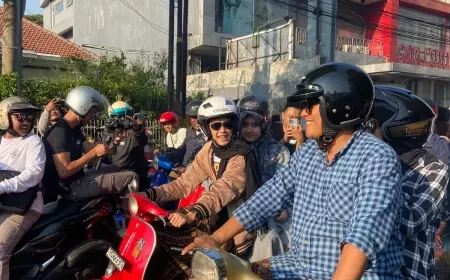 Gus Iqdam Hadir di Hari Pertama Kediri Scooter Festival 6