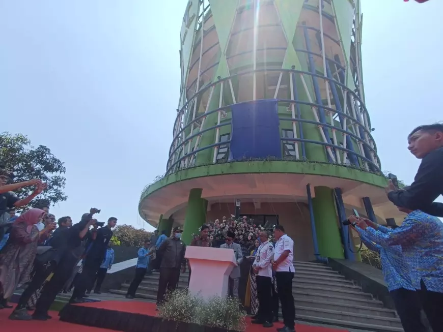 Penuhi Kebutuhan Masyarakat, Wali Kota Malang Launching Tower Tugu Tirta