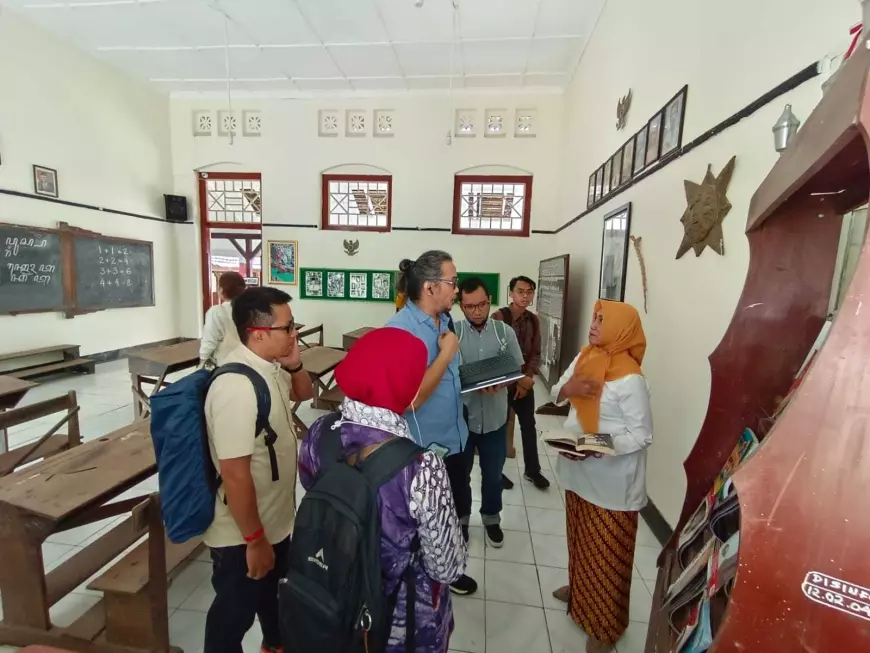 Jelang Pembangunan Galeri Soekarno, Tim Kemendikbudristek Kunjungi SDN Purwotengah Kota Mojokerto