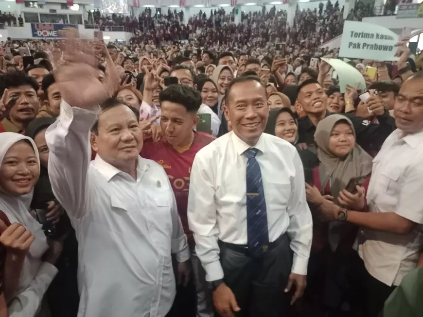 Kuliah Tamu Prabowo Subianto Sampaikan Pendidikan Kunci Utama Meraih Indonesia Emas 2045