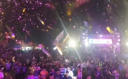 Kembali Digelar, Dua Ribu Pelari Ramaikan Bondowoso Night Run