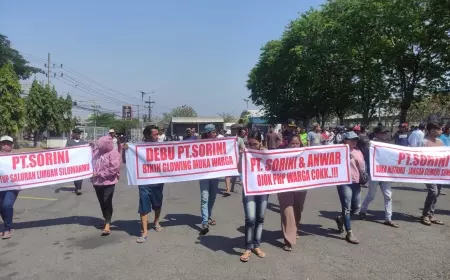 Cemari Lingkungan, Puluhan Warga Demo PT Sorini