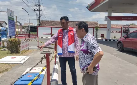 Pertamina Temukan Kebocoran Pipa Pertamax di SPBU Tempurejo