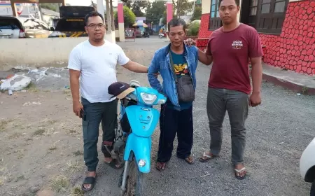 Pria Jember Gelapkan Motor Temannya di Banyuwangi, Terbongkar Usai Diposting di Facebook