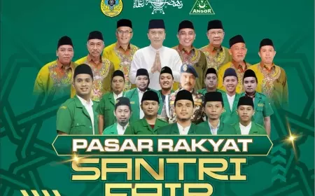 Ansor Bondowoso Sambut Hari Santri Nasional dengan Pasar Rakyat Santri Fair