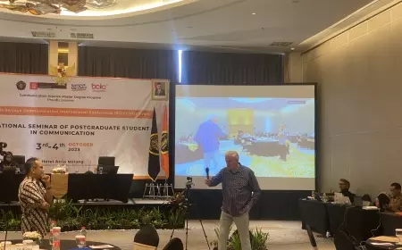 UB Gelar International Seminar of Postgraduate Student in Communication