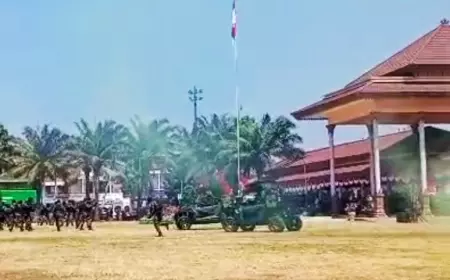 'Kerusuhan' Terjadi Saat Upacara HUT Ke-78 TNI di Alun-Alun Madiun