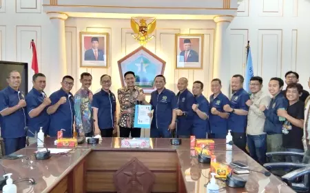 Perkuat Sinergitas, PWI Malang Raya Silaturahmi Dengan Pemkot Malang