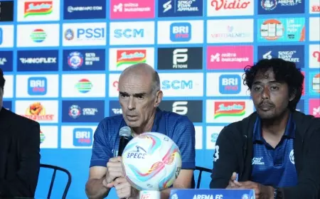 Pekan 15 Liga 1, Pelatih Arema FC Waspadai Daya Juang Pemuncak Klasemen, Borneo FC Samarinda