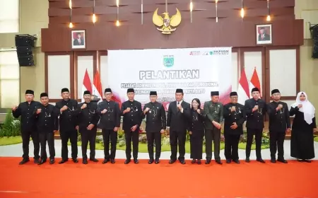 Pj Wali Kota Batu Lantik 12 Pejabat Baru