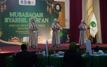 MTQ 2023 di Kota Pasuruan, Cabang Musabaqoh Syahril Qur'an Masuki Babak Semifinal