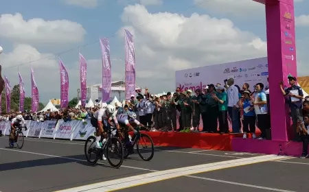 Pembalap Tour of Kemala Kagumi Rute Balap yang ada di Banyuwangi